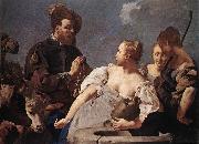 PIAZZETTA, Giovanni Battista Rebecca at the Well sg oil painting artist